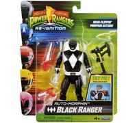 Power Rangers Auto-Morphin Black Ranger Figure