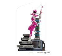 Figurine - IRON STUDIOS - Pink Ranger - Art Scale 1/10 - Polystone - Édition limitée