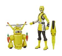 Hasbro - Figurine Deluxe Power Rangers Beast Morphers Jax - 15 cm - Multicolore