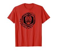 Power Rangers Beast Morphers Red Ranger Black T-Shirt