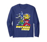 Power Rangers Birthday Crew Go Go Manche Longue