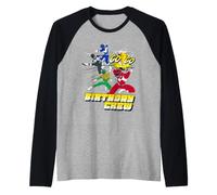 Power Rangers Birthday Crew Go Go Manche Raglan