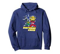 Power Rangers Birthday Crew Go Go Sweat à Capuche