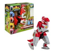 Power Rangers - Collection Megazord, Zords articulé combinable, Figurine, 20 cm, Modèle Tyrannosaurus Rex Dinozord, pour Les Enfants dès 4 Ans, PWG001