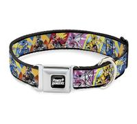 Power Rangers Collier pour chien avec boucle de ceinture de sécurité