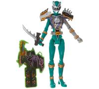 Power Rangers Dino Fury - F8237 - Cosmic Armor - Figurine articulée 15cm - Ranger Vert