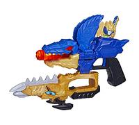 Power Rangers Dino Fury Gold Fury Blade Blaster, Accessoire électronique de Costume de Super-héros pouvant se Combiner, dès 5 Ans
