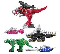 Power Rangers Dino Fury Megazord Mega Pack de 5 figurines d'action Zord pour enfants à partir de 4 ans (exclusivité Amazon)