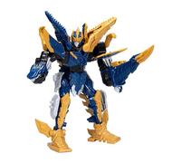 Power Rangers Dino Mosa Razor Zord pour enfants à partir de 4 ans Morphing Robot avec système de construction personnalisé Zord Link Mix-and-Match, bleu