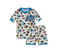 Power Rangers - Ensemble De Pyjamas - Ninja Steel - Garçon - Bien Ajusté - Multicolore - 4-5 Ans