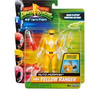 POWER RANGERS - Figurine Auto Morphin Ranger Jaune Jouet