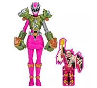 Power Rangers Figurine Dino Fury Smash Armor Pink Ranger de 15,2 cm inspirée de la série télévisée avec Accessoires d'armes pour Enfants de 4 Ans et Plus