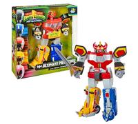 Power Rangers, Figurine géante articulée, avec Accessoires et Fonctions électroniques, 30 cm, Modèle Megazord, pour Les Enfants dès 4 Ans, PWG01