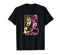 Power Rangers Go Go Girl Power Line Art T-Shirt