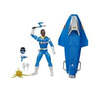 Power Rangers Hasbro Lightning Collection - in Space Blue Ranger & Galaxy Glider Deluxe Action Figure (F5398)