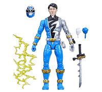 Power Rangers Lightning Collection Dino Fury Blue Ranger Figurine de collection avec accessoires, 15,2 cm pour enfants à partir de 4 ans