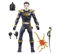 Power Rangers Lightning Collection Dino Thunder Ranger noir 15,2 cm Figurine de collection de qualité supérieure avec accessoires, à partir de 4 ans