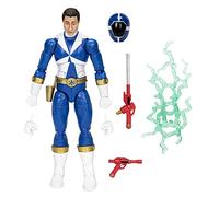 Power Rangers Lightning Collection Lightspeed Rescue Blue Ranger Figurine de collection de 15,2 cm avec accessoires, pour enfants à partir de 4 ans