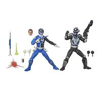 Power Rangers Lightning Collection - Pack de 2 Figurines S.P.D. Squad B Blue Ranger et Squad A Blue Ranger de 15 cm