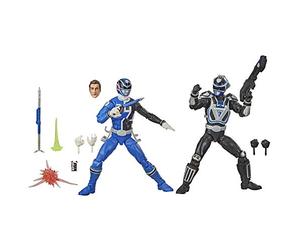Power Rangers Lightning Collection - Pack de 2 Figurines S.P.D. Squad B Blue Ranger et Squad A Blue Ranger de 15 cm