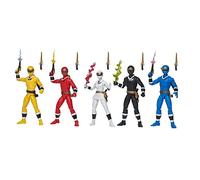 Power Rangers Lightning Collection, Pack de 5 Alien Rangers, Figurines Premium de 15 cm de Collection avec Accessoires