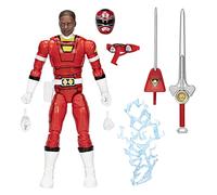 Power Rangers Lightning Collection Turbo Red Ranger Figurine de collection de 15,2 cm avec accessoires, pour enfants à partir de 4 ans