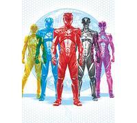 Power Rangers Movie (cmYKR) 60 x 80 cm Toile Imprimée