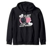 Power Rangers My Heart Belongs to The Black Ranger Vintage Sweat à Capuche
