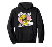 Power Rangers My Hearth Belongs 2 The Yellow Ranger Distress Sweat à Capuche