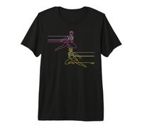 Power Rangers Outline 2 T-Shirt Haut de Gamme
