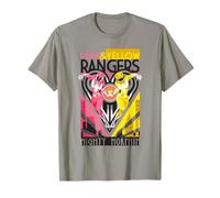 Power Rangers Pink and Yellow Deco T-Shirt