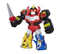 Power Rangers Playskool Heroes Mega Mighties Megazord Figurine d'action Mighty Morphin de 30,5 cm pour enfants à partir de 3 ans
