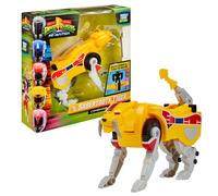 POWER RANGERS Power Ranger - Collection Megazord, Zords articulé combinable, Figurine, 20 cm, Modèle Sabertooth Tiger Dinozord, Pour les enfants dès 4 ans, PWG052