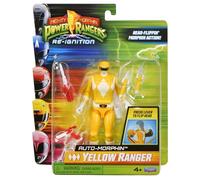 Playmates Toys Figurine Power Rangers Re-Ignition Auto Morphin 15,2 cm - Ranger jaune