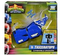Playmates Toys Figurine Power Rangers Mighty Morphin – Dinozord Tricératops combinable