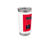Power Rangers Red Ranger Gobelet isotherme en acier inoxydable double paroi