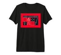 Power Rangers Red Ranger T-Shirt Haut de Gamme