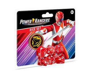 Power Rangers: RPG Dice Set Red - Jeu de Rôle - Jeu de Dés - Renegade Game Studios