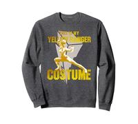 Power Rangers This is My Yellow Ranger Costume Battle Pose Sweatshirt