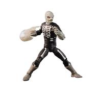 Hasbro - Figurine Power Rangers Cobra Kai Skeleputty - Lightning Collection - Argenté