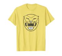 Power Rangers Yellow Ranger Mask T-Shirt