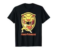 Power Rangers Yellow Ranger Trini Kwan Sabertooth Tiger T-Shirt