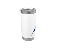 Power Rangers Yoga Blue Gobelet isotherme en acier inoxydable double paroi