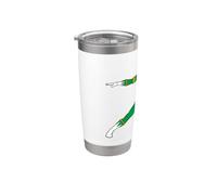 Power Rangers Yoga Green Gobelet isotherme en acier inoxydable double paroi