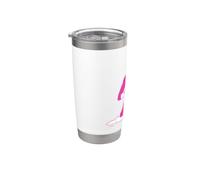 Power Rangers Yoga Pink Gobelet isotherme en acier inoxydable double paroi