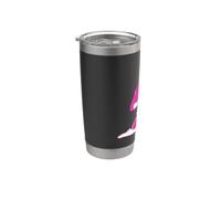 Power Rangers Yoga Pink Gobelet isotherme en acier inoxydable double paroi