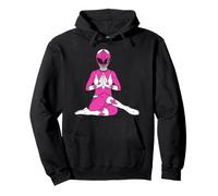 Power Rangers Yoga Pink Sweat à Capuche