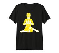 Power Rangers Yoga Yellow T-Shirt Haut de Gamme
