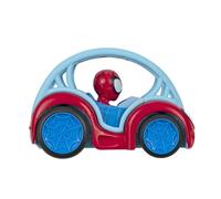 Jazwares Voiture Power Rollers (Spidey) – 15 cm – qui recule et se retourne – Noir