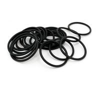 Power Rubber Lot de 100 joints toriques NBR 19,2 x 3 mm - Joint en caoutchouc nitrile - Haute dureté - Résistant à l'huile - Noir